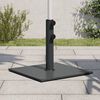 vidaXL Umbrella Base Dark Grey Steel, Iron Medium Heavy Weight Endurance