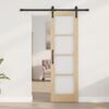 vidaXL Sliding Door ORKDAL Natural 24.02 x 78.15 in
