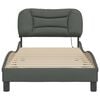 vidaXL Bed Frame Dark Grey