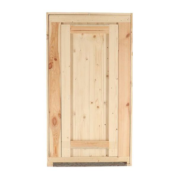 Esschert Design Outdoor Table Natural Wood Spruce Wood Large Foldable