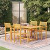 vidaXL Garden Dining Set Teak