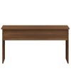 vidaXL Coffee Table Brown Oak Engineered Wood Medium Hidden Compartments