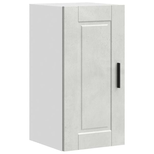 vidaXL Kitchen Wall Cabinet Concrete Grey Engineered Wood
