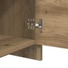 vidaXL TV Cabinet Set Artisan Oak 35.43 x 13.78 x 15.75 in