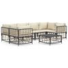 vidaXL Garden Lounge Set Anthracite