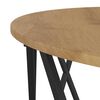 vidaXL Coffee Table Artisan Oak 31.50 x 31.50 x 16.54 in