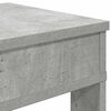 vidaXL Shoe Rack Concrete grey Engineered wood Medium Shoe Rack