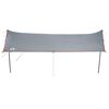 vidaXL Camping Tarp Orange 181.1x120.1x82.7" Waterproof