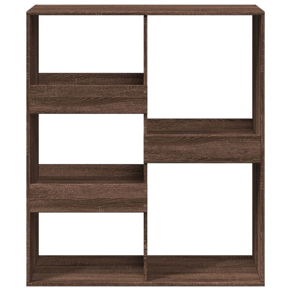 vidaXL Room Divider Brown Oak Engineered Wood Medium Room Divider