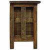 vidaXL Nightstand Brown Solid Mahogany Wood 15.7x11.8x20.1 in