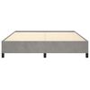 vidaXL Bed Frame Light Gray