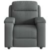 vidaXL Massage Recliner Chair Dark Gray