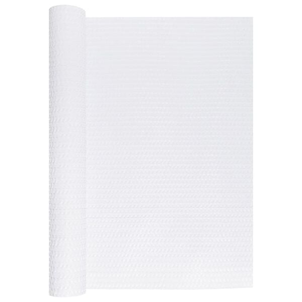 vidaXL Balcony Screen White 118.1x31.5" Poly Rattan