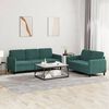 vidaXL Sofa Set Dark green