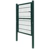 vidaXL 2D Fence Gate (Single) Green 39.4x70.9"