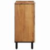 vidaXL Sideboard Natural 35.43 x 13.19 x 29.53 in Solid Acacia Wood