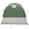 vidaXL Camping Tent Tunnel 4-Person Green Waterproof