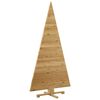 vidaXL Christmas Trees with Stand Brown 70.9" Solid pine wood