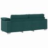 vidaXL Sofa Dark Green 86.22 x 30.31 x 32.28 in Fabric