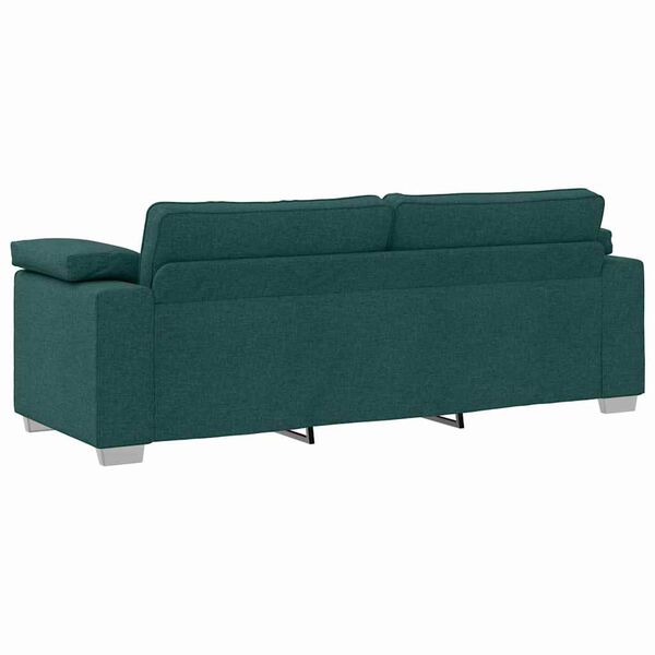 vidaXL Sofa Dark Green 86.22 x 30.31 x 32.28 in Fabric