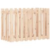 vidaXL Garden Raised Bed Natural Solid pine wood Large Garden Raised Bed