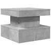 vidaXL Coffee Table Concrete grey Engineered wood Low Coffee Table