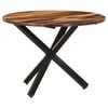 vidaXL Dining Table Honey Solid Acacia wood Medium Durable