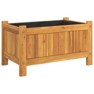 vidaXL Garden Planter Natural Solid Acacia wood Standard Durable