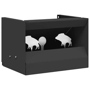 Magnetic Knockdown Pellet Catcher Shooting Target Wild Boar Design