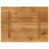 vidaXL Table Top 27.6"x23.6"x1.5" Rectangular Solid Wood Mango