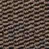 vidaXL Doormat Brown Polypropylene and PVC 23.6 x 35.4 in Rectangular