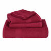 vidaXL Bath Towel Set of 10 Bordeaux 100% Cotton 39.4 x 59.1 in