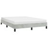 vidaXL Bed Frame Light grey
