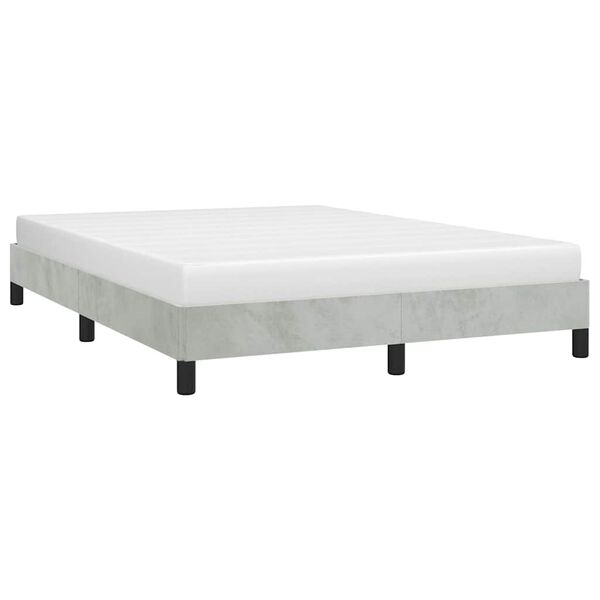 vidaXL Bed Frame Light grey