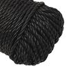 vidaXL Work Rope Black 0.31 " 328.1 ' Polypropylene