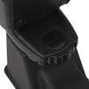 vidaXL Car Armrest Black 4.7"x11.4"x(12.6"-18.1") ABS