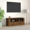 vidaXL TV Cabinet Brown Oak Engineered Wood Medium TV Cabinet
