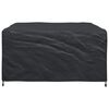 vidaXL Furniture Cover Plain Black 70.87 x 74.80 x 33.46 in 210D
