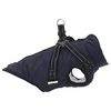 vidaXL Dog Coat Navy Blue Polyester XL Waterproof materials Dog Coat