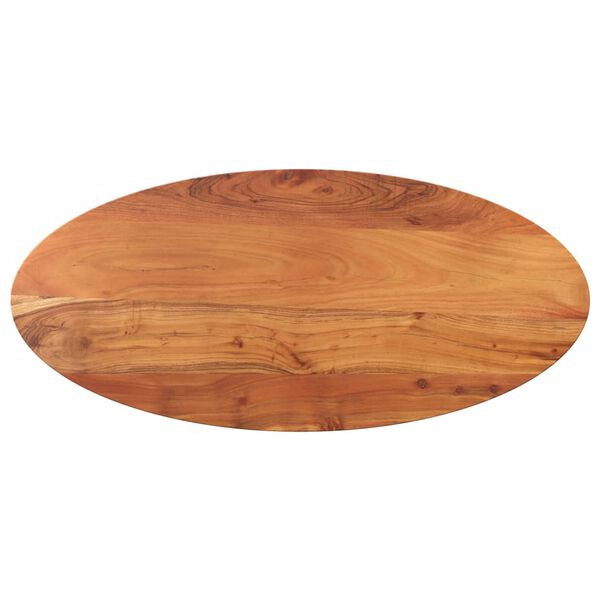 vidaXL Table Top 47.2"x23.6"x1.5" Oval Solid Wood Acacia