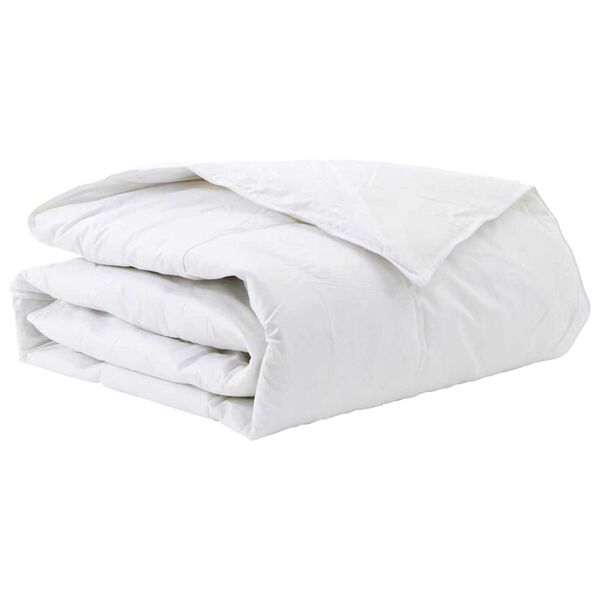 vidaXL Winter Duvet White 55.12 x 86.61 in Feather