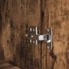 vidaXL Highboard Smoked Oak Engineered Wood Highboard Rectangular