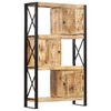vidaXL Bookshelf 35.4"x11.8"x59.1" Solid Mango Wood