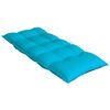 vidaXL Highback Chair Cushion Set of 4 Turquoise