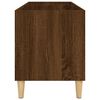 vidaXL Record Cabinet Brown oak Engineered wood Standard Record Cabinet