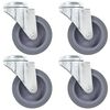 vidaXL Bolt Hole Swivel Casters 4 pcs 2.95 "