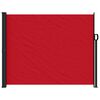 vidaXL Retractable Side Awning Red