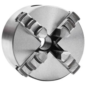 vidaXL 4 Jaw Self-Centering Lathe Chuck 3.15 " Steel