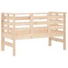 vidaXL Garden Bench Natural Wood Solid pine wood Standard Durable