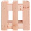 vidaXL Garden Planter Brown Douglas wood Small Decorative Inlays